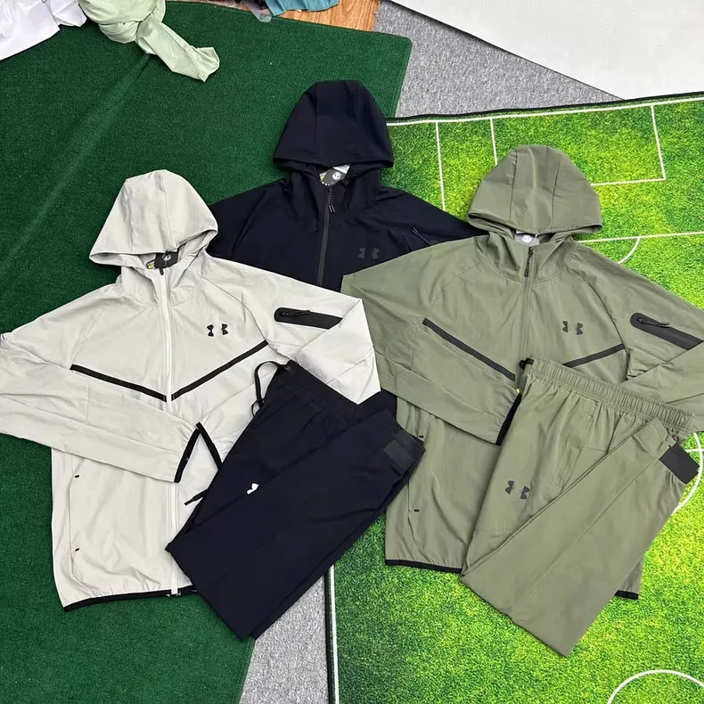 Under Armore Tracksuit Designer Jacket Tracksuit Running Pantalon Running Miller Sports Wear Tracksuit Survetement Homme Designer Tracksuit Men Designer Tech