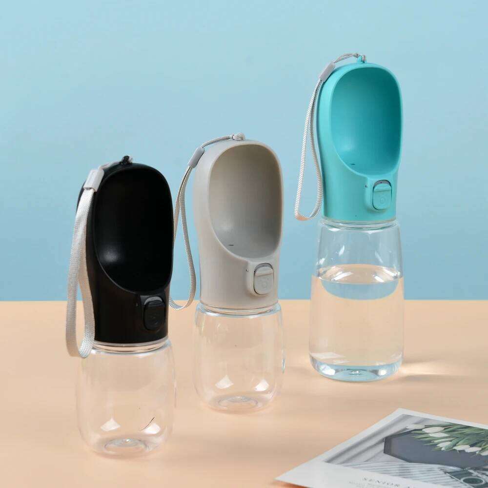 550ML Portable Dog Water Bottle Outdoor Hiking Drinking Bowls for Small Medium Big Dogs Cats Chihuahua Bulldog Pet Supplies
