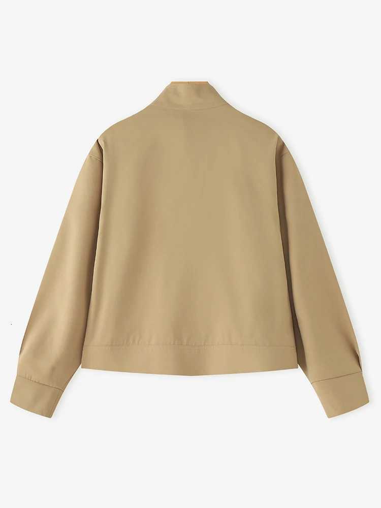 ZANZEA Fashion Coats Long Sleeve Autumn Jackets Women Stand Collar Solid Outerwear 2025 Winter Casual Cardigans Elegant CoatsT260328
