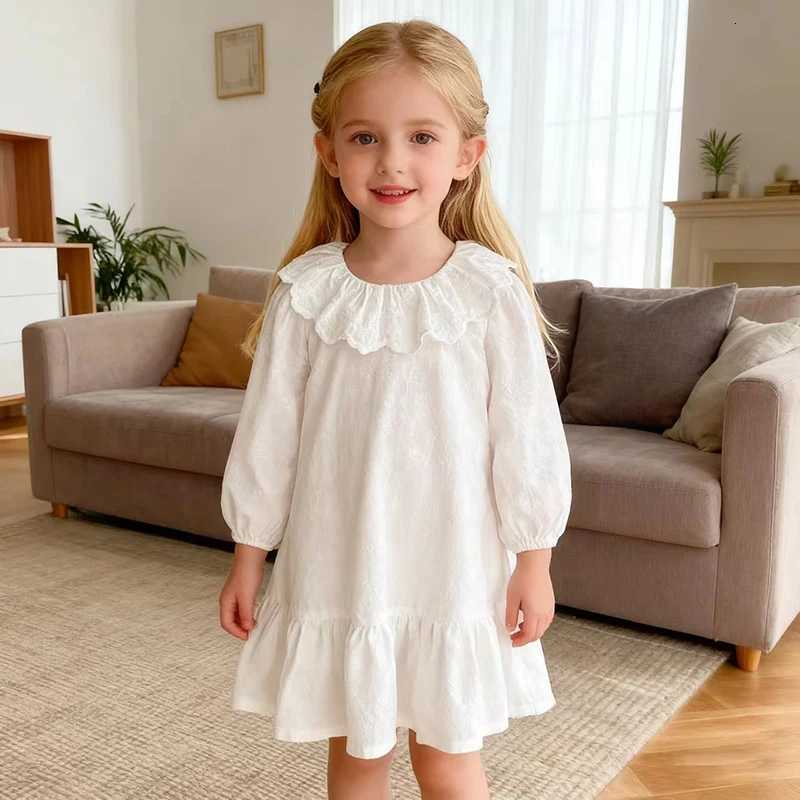 Autumn Baby Girl Dress European American Style Clothes Kids Princess Dresses Spring Long Sleeved Cotton 2-6Yrs Girl Party DressT260330