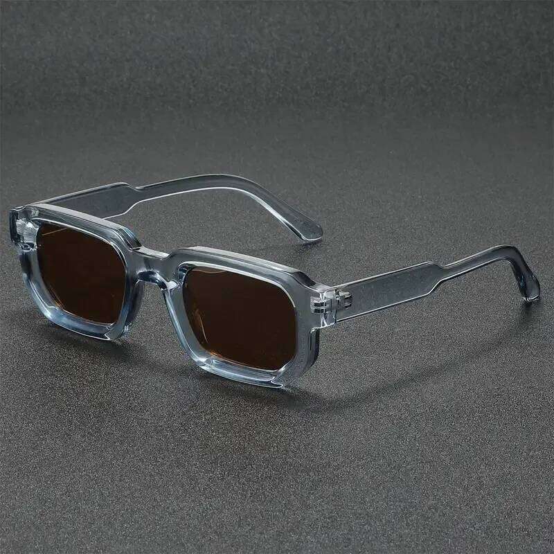New Vintage Rectangle Frame Sunglasses Fashion Retro Men Sun Luxury Brand Design Glasses UV400 Eyewear Women Goggles 26Y0330