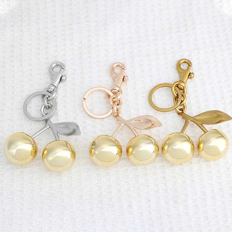 Fashion Cherry Keychain Pendant Novelty Creative Car Keychain For Women Men Exquisite Backpack Decoration Accessories Gifts Z260330