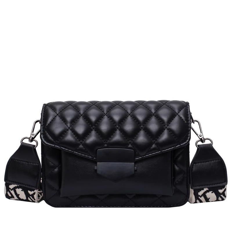 Summer 2025 new popular high-end trendy small square fashionable textured crossbody bag, versatile shoulder bag
