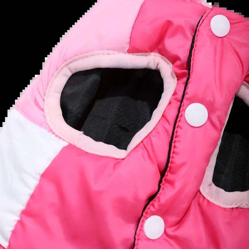 Pet Hiking Jacket With R-ing Warm Clothes Windproof Outdoor Camping CoatFor Small Dog Coat Chihuahua Yorkshire Outfits