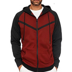 Comfort-Focused Unisex Active Wear: Temu's Trendy Athletic Zip-Up Hooded Top