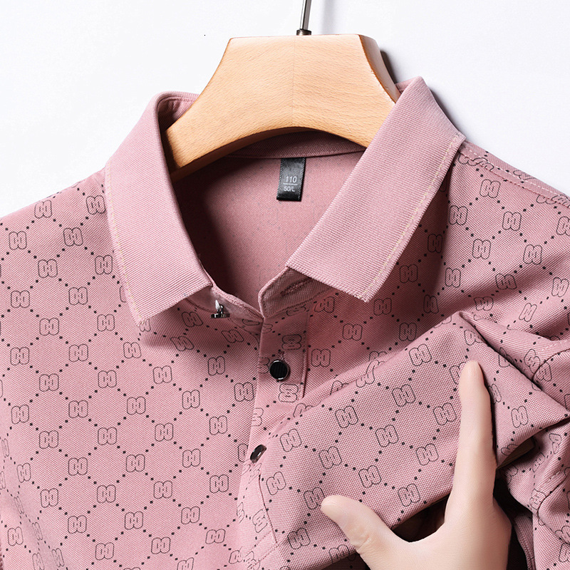 Luxury Brand Designer Clothes Trendy Men's Collared Shirt, Casual Fashion T-Shirt, New Summer Thin T-Shirt, Versatile Popular POLO Shirt, Short-S
