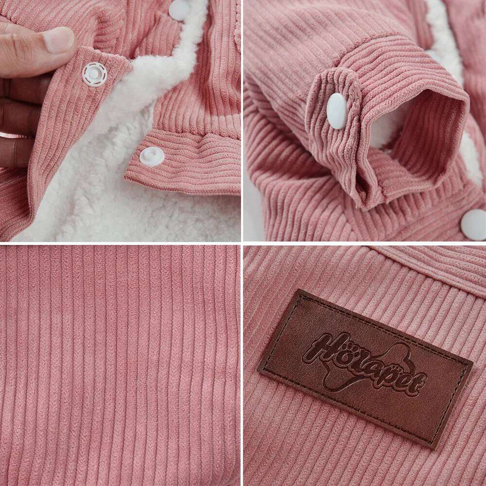 Pet Jacket For Small Medium Dogs Windproof Winter Warm Outfits Soft Fleece Dog Coat Cat Clothing Schnauzer Pug Costumes