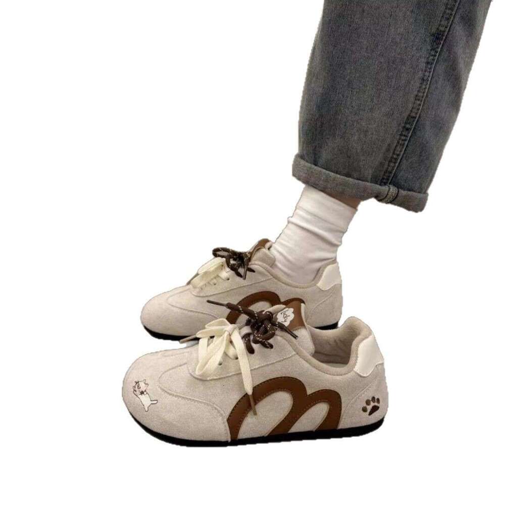 Niche Korean Style Thick-Soled height increase German Training Shoes for Women New Super Popular Sports Casual Fashion Versatile Forrest Gump Shoes De