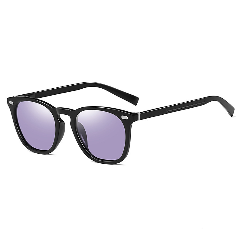 Luxury Brand Designer Fashion Accessories Aluminum Magnesium Color Changing Polarized Sunglasses Men's And Women's Night Mirrors Driving Sun