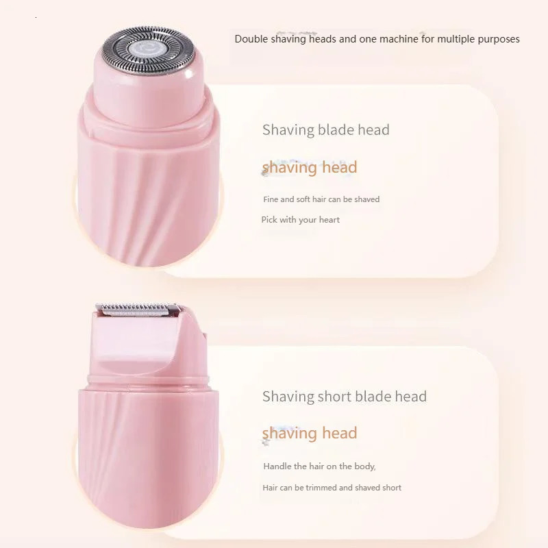 Bikini Trimmer for Women Electric Razor Female Body Epilator Shaver Legs Underarm Face Hair r 260317