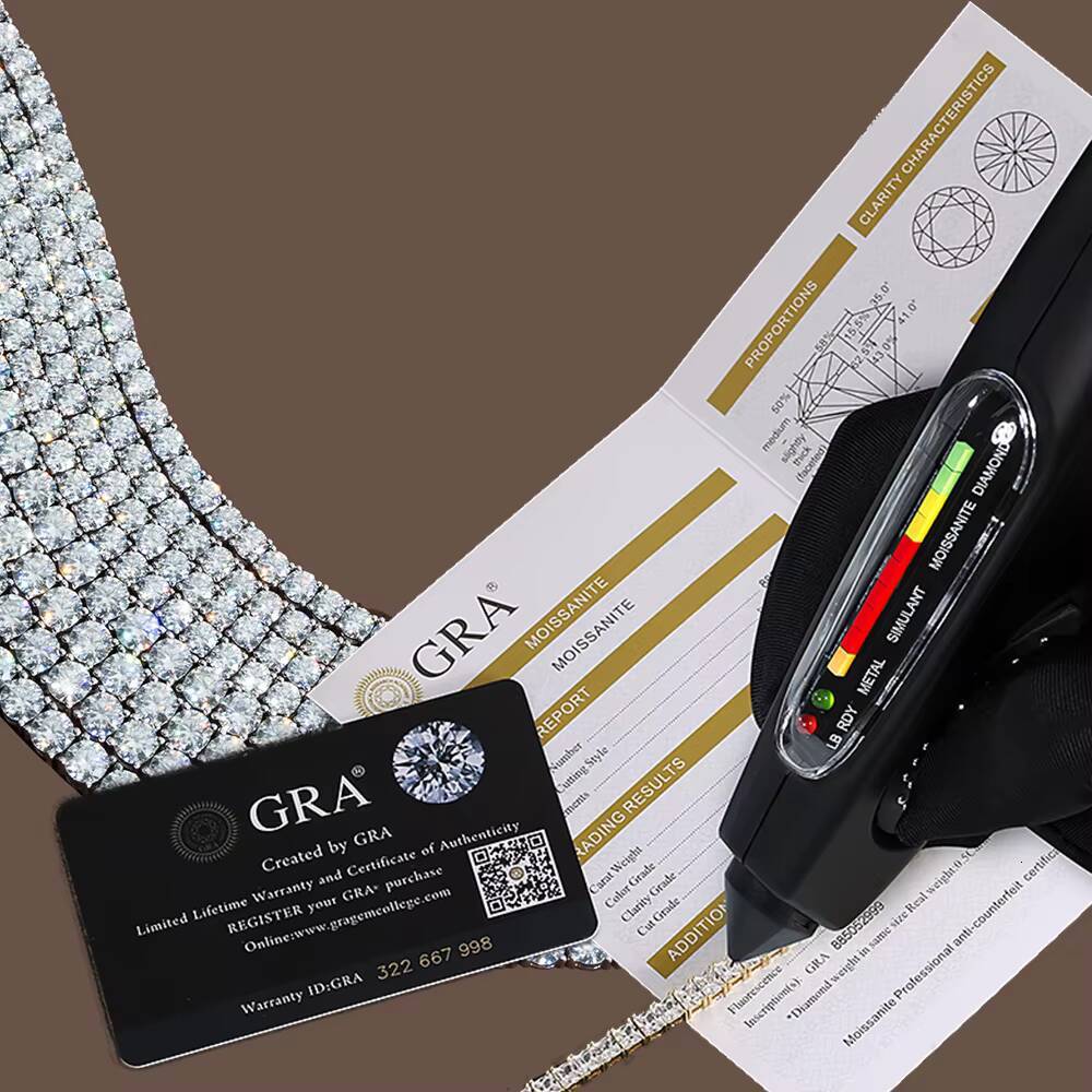 Gorgeous 2-5mm Siliconite Chain for Women and Men, Fine Jewelry Gift, 925 Sterling Silver 14k White Gold Diamond Tennis Bracelet