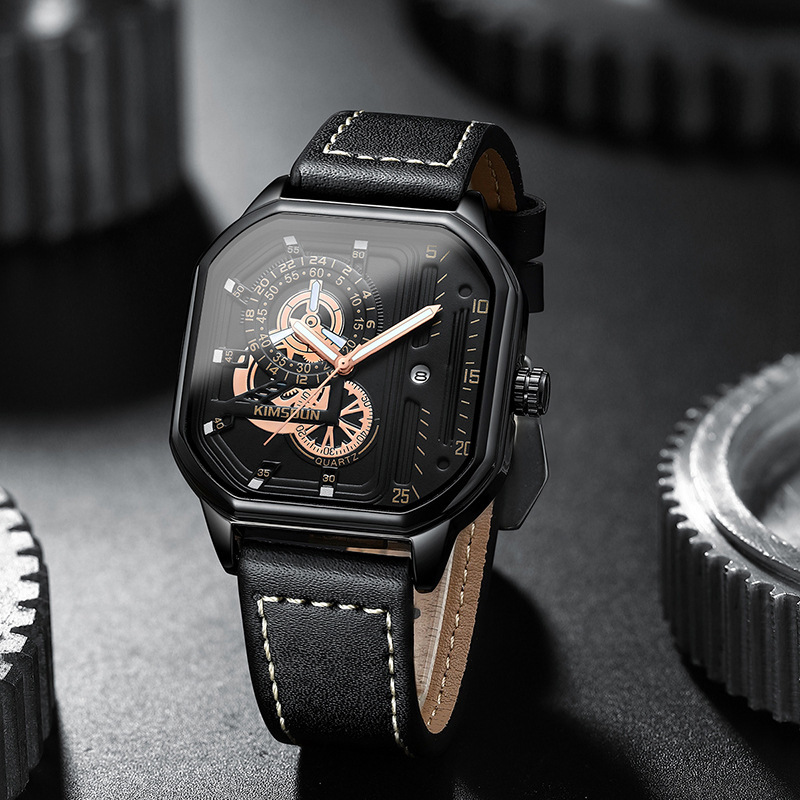 Watches Men Designer Chic Diamond Quartz Fashion Wristwatch Waterproof Cycling Running Reloj Hombre Homme Montre De Luxe