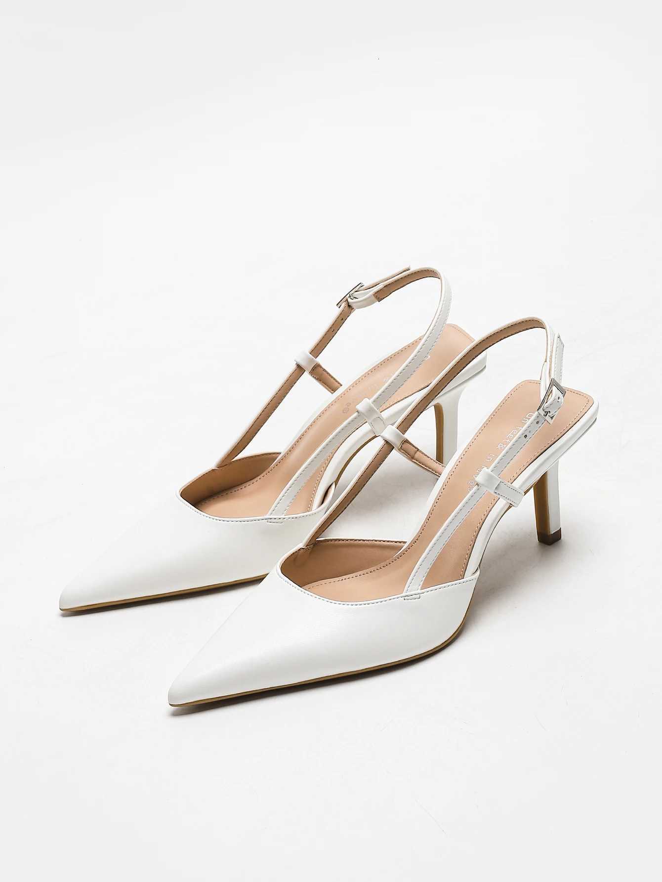 Fashionable and elegant womens shallow pointed-toe high heels comfortable simple and versatile slim high heels Z260330