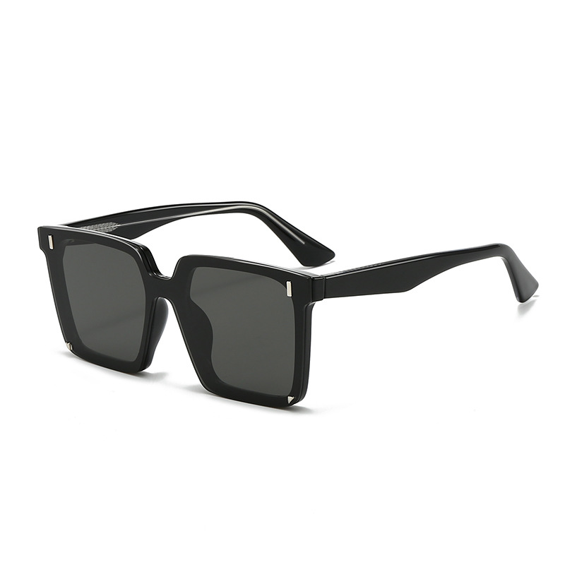 Sunglasses Square Rice Nails Nylon Sunglasses Street Photography Trendy Korean Version Sunglasses