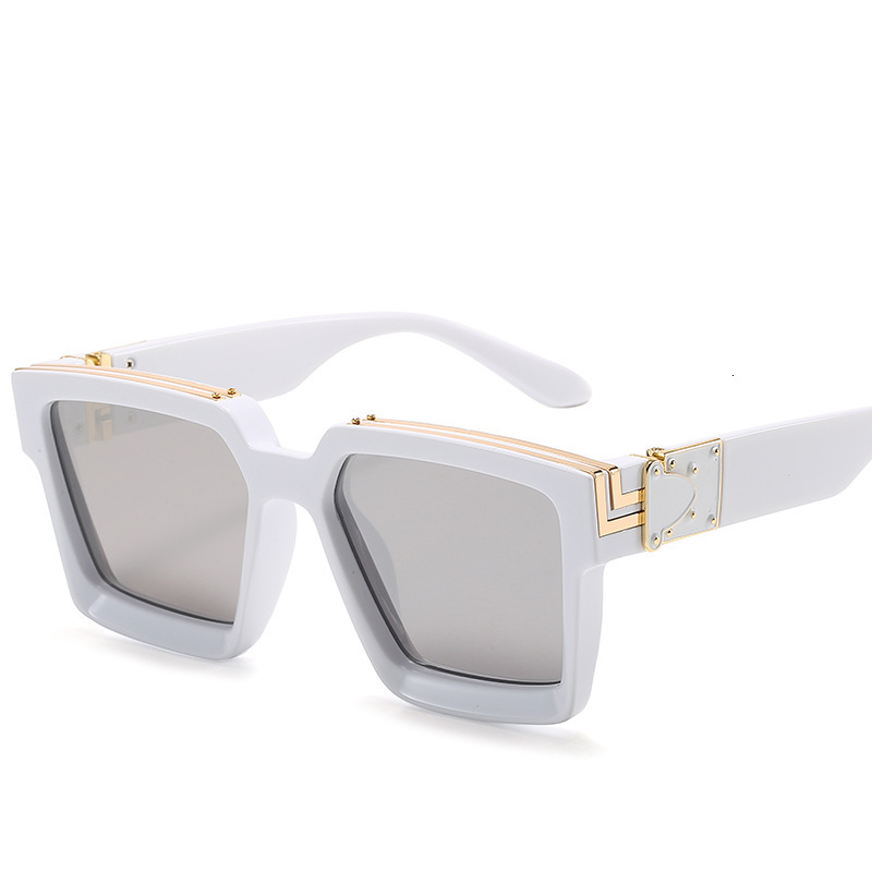 Luxury Brand Designer Sunglasses Fashion New European And American Style Versatile Party Sunglasses Glasses Elegant Face-Slimming Small Square Frame U