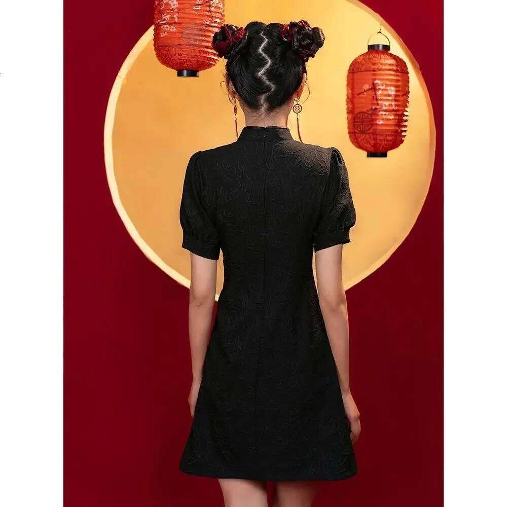 Chinese Vintage Female Dress Old Shanghai Dragon&Phoenix Qipao Elegant Halloween Cosplay Women Cheongsam Collar Sexy Vestidos MAKOUFEI