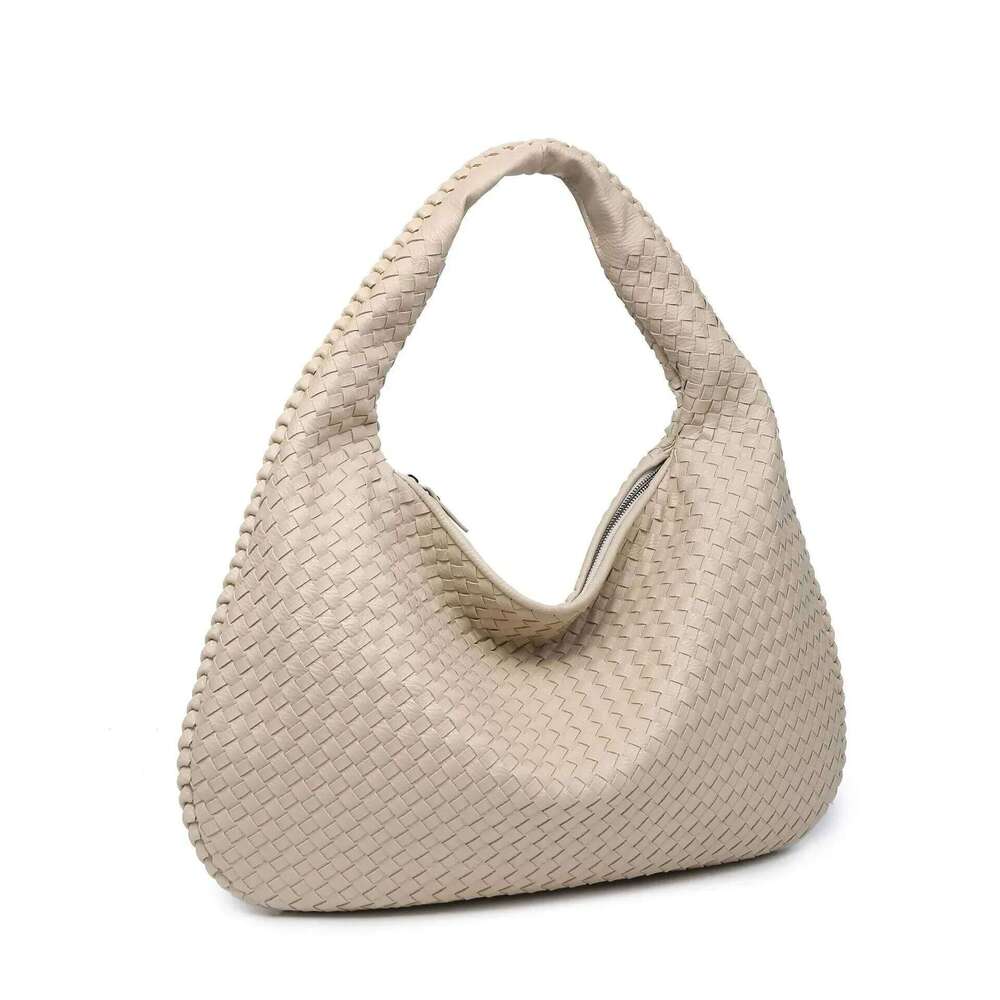 Daily Handbags Woven Pu Leather Fashion Designer Messenger Tote High Quality Lightweight Travelling Women S Bags