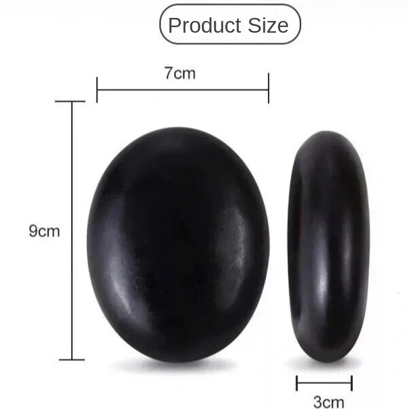 Natural Face Massage Stone Lava Basalt Stone for Spa Massage Body Massage Stone 260316