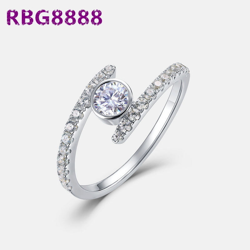 Madonna 6/7/8/9ct ZhengZhou Lab Created Diamonds Rings Grower Moissanite Custom Wholesale