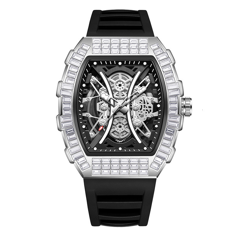 Watches Men Designer Sporty Horloge Fashion Luxury Wristwatch Moissanite Casual Shock Sports Reloj Hombre Homme Montre De Luxe