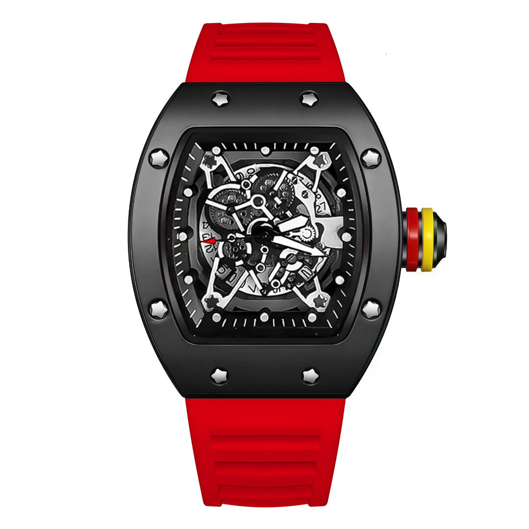 Watches Men Designer Diamond Horloge Casual Shock Moissanite Luxury Quartz Reloj De Lujo Diving Reloj Hombre Homme Montre De Luxe