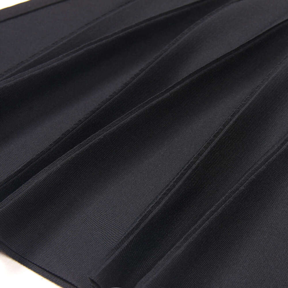 Spring and X21 summer new designer women's sleeveless high-quality knitted pleated skirt A-line short skirt 2026