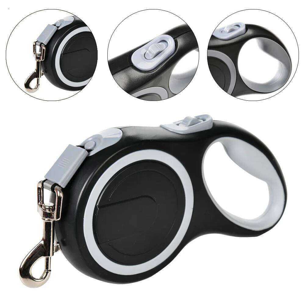 5/8M Leash for Small Large Dogs Cats Pet Dog Roulette Hiking Retractable Automatic Extending Rope Golden Retriever Supplies