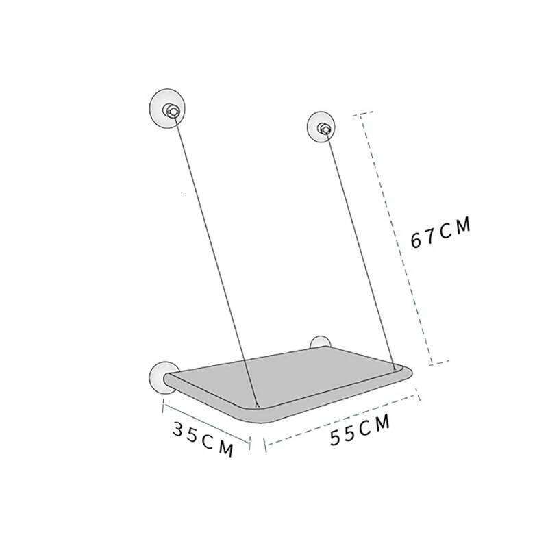 Hammock Hanging Bed Bearing Comfortable Cat Sunny Window Feline Naptime Seat Mount Kitten Climbing Frame Pet Product