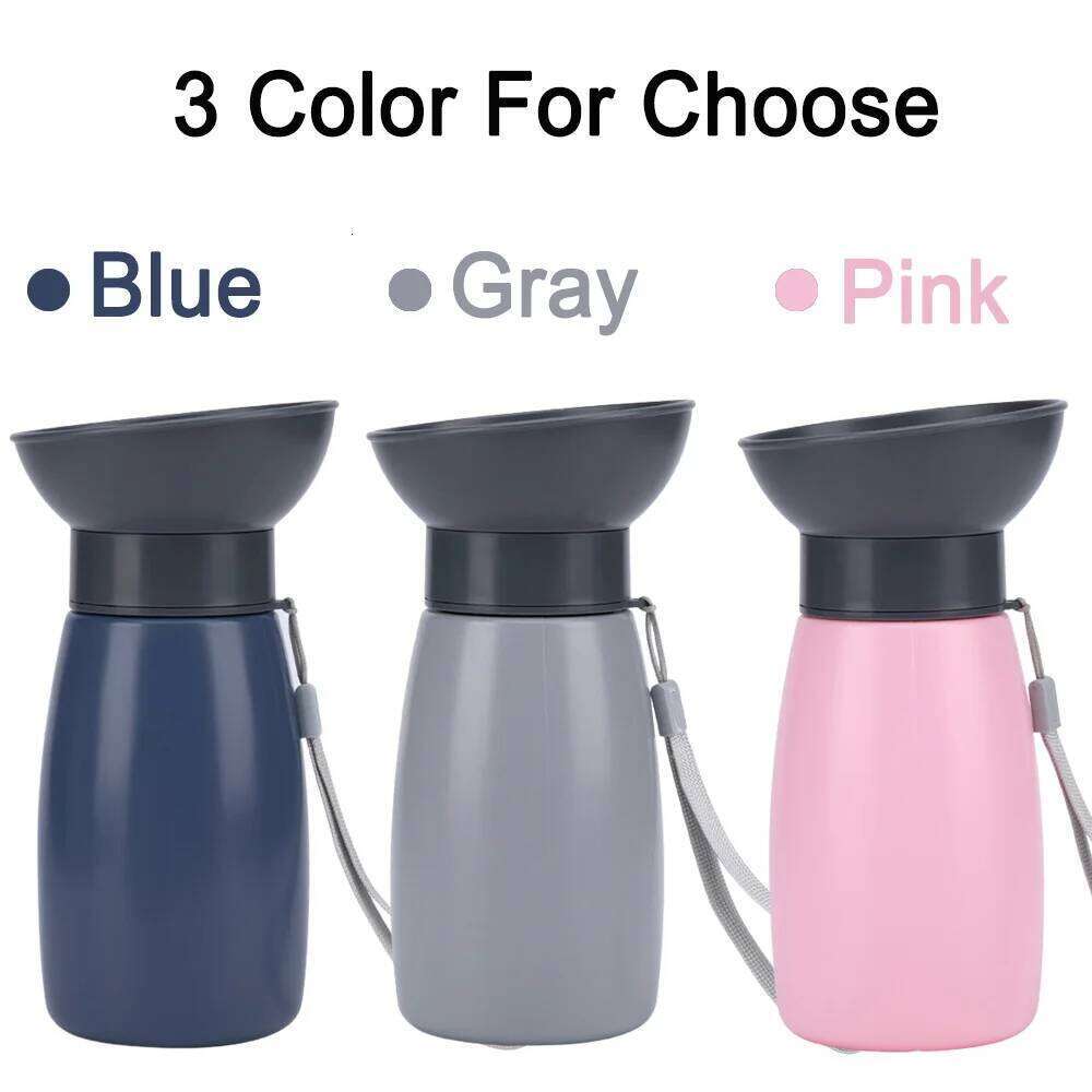 Pet Dog Water Bottle Hiking Puppy Portable Leakproof Drinking Bowls for Small Medium Big Dogs Cats Chihuahua Bulldog Supplies
