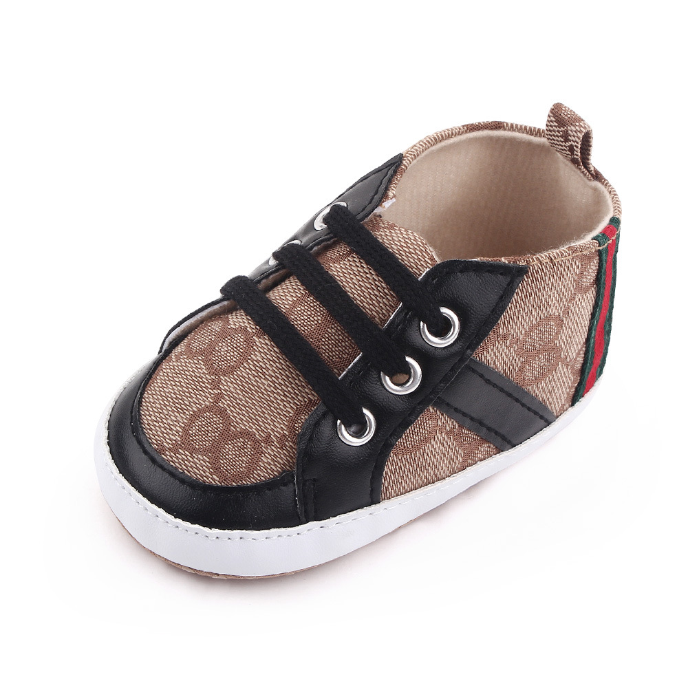 Newborn Shoes Newborn Kid Shoes Canvas Sneakers Infant Baby Boy Girl Soft Sole Crib Shoes First Walkers 0-18Month L0777