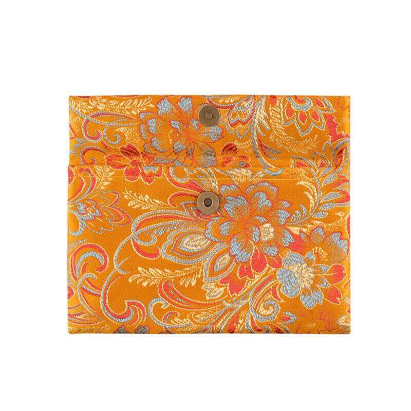 Chinese Embroidery Stobag Pcs Chinese Silk Cotton Bag Button Red Envelopes Embroidery For Gift Jewelry Package Storage Pocket Reusable Pouches