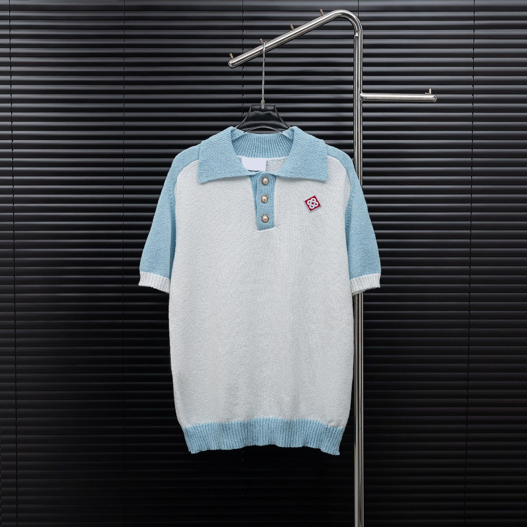 Men's Plus Tees & Polos Round neck embroidered and printed polar style summer wear with street pure cotton M set shorts tshirt set 22r3f cyy9642