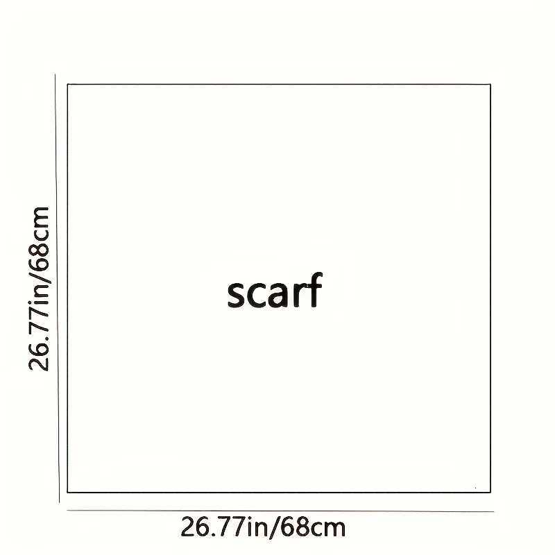 1pc Floral Luxury Satin Texture Womens scarf Neck/Hair/Bag Decoration Women Fashion Accessory Z260330