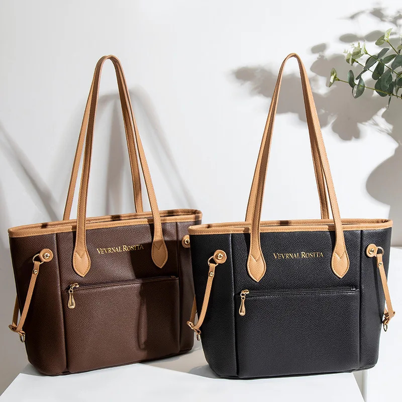 Fashion Large Capacity Tote Bag Women Shopping Shoulder MultiColor Mom 260317
