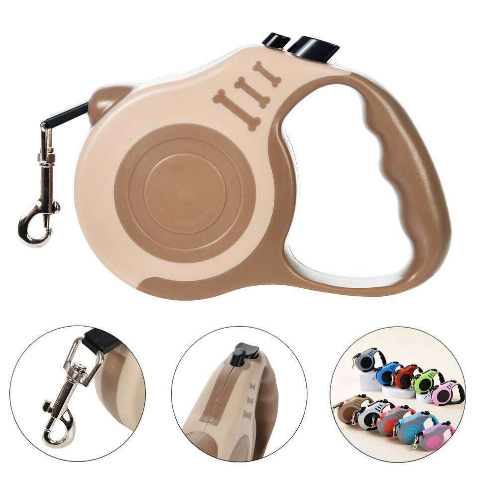 Pet Dog Leash For Small Medium Big Dogs Cat 3M 5M Retractable Outdoor Running Automatic Extending Puppy Belt Chihuahua Supplies