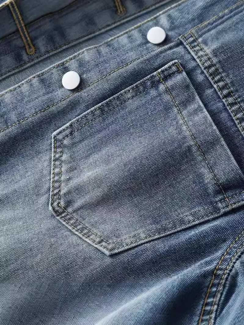 Retro Spring and Autumn New Denim Jacket for Women Short Simple and Casual Model Retro Color Washed Texture Top Denim JacketT260328