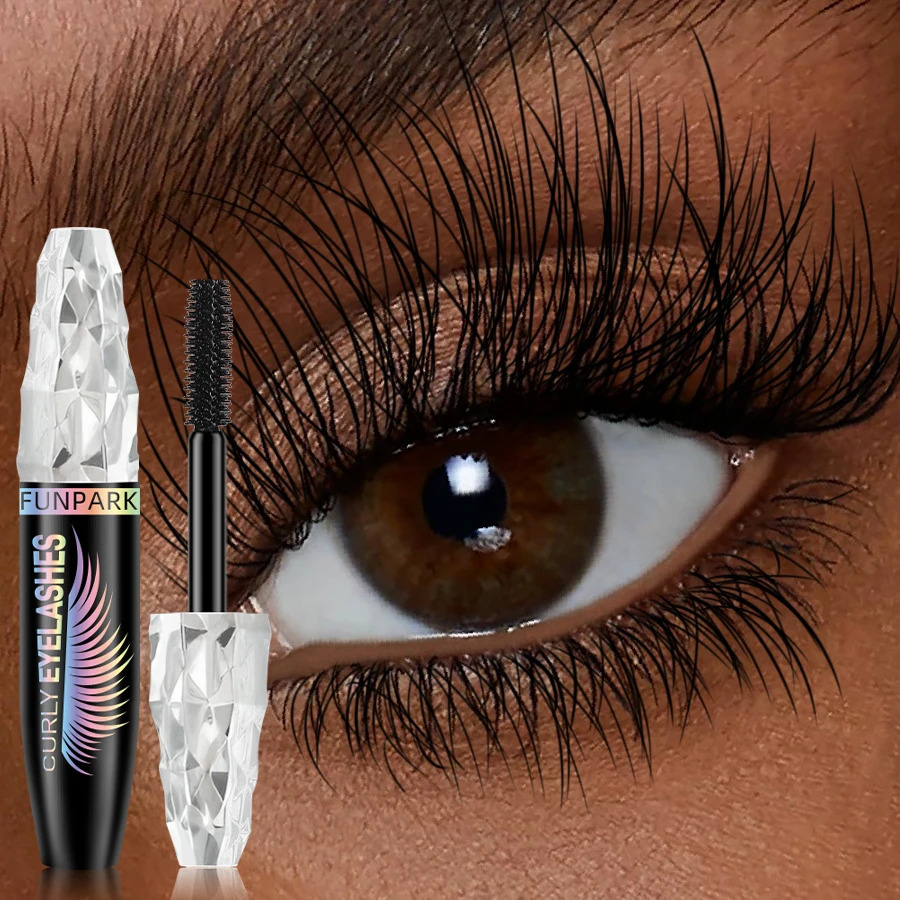 9 Colors 5D Mascara with Big EyesStrong Waterproof Thickening Lengthening Curling Liquid Fiber Eyelash Makeup 260316