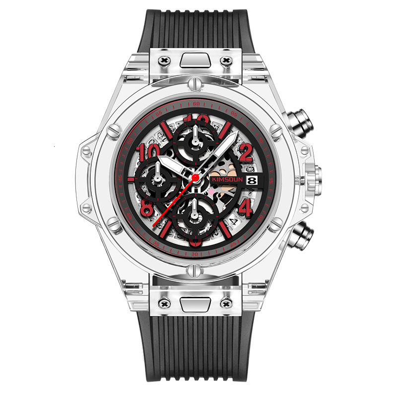 Watches Men Designer Fashionable Diamond Moissanite Sporty Quartz Diving Reloj Hombre Homme Montre De Luxe