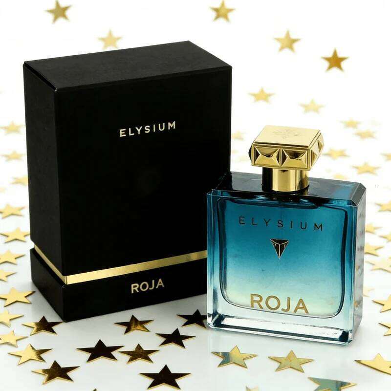 Roja Elysium Blue Gold Edition Elegant Valentines Present for Your Special SomeoneMens Eau de Toilette & Womens EDT 26Y0330