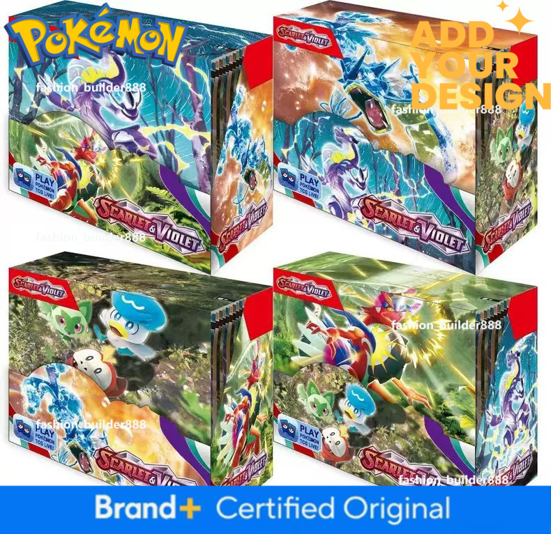 Pokemon Cards Scarlet Violet Pokemon Blind Box Pokemon Booster Box 360pc/1box