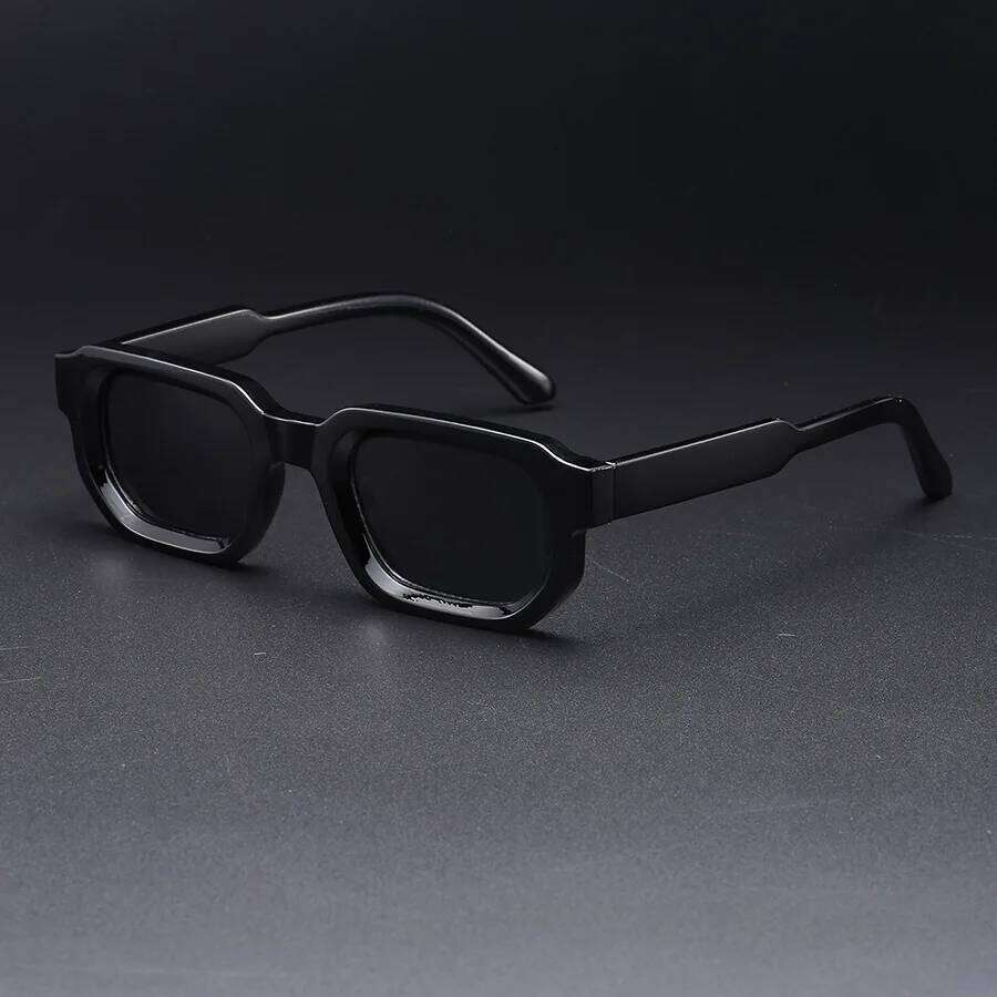 New Vintage Rectangle Frame Sunglasses Fashion Retro Men Sun Luxury Brand Design Glasses UV400 Eyewear Women Goggles 26Y0330
