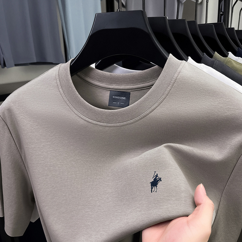 Designer T-shirt Summer Short-sleeved Clothing Men's Short-sleeved High-quality Casual Embroidered Shirt Luxurious Fashionable Outdoor Sports