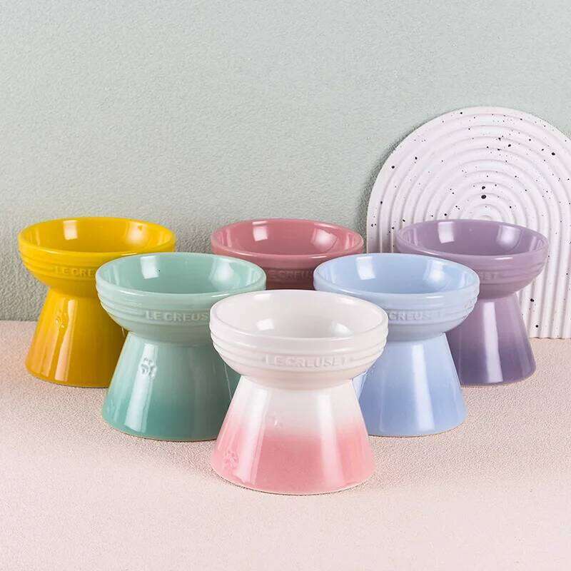 Le Creuset Pet Elevated for Cervical Spine Protection, and Water Bowl, Cat Supplies, Dog Food Bowl 26W0330
