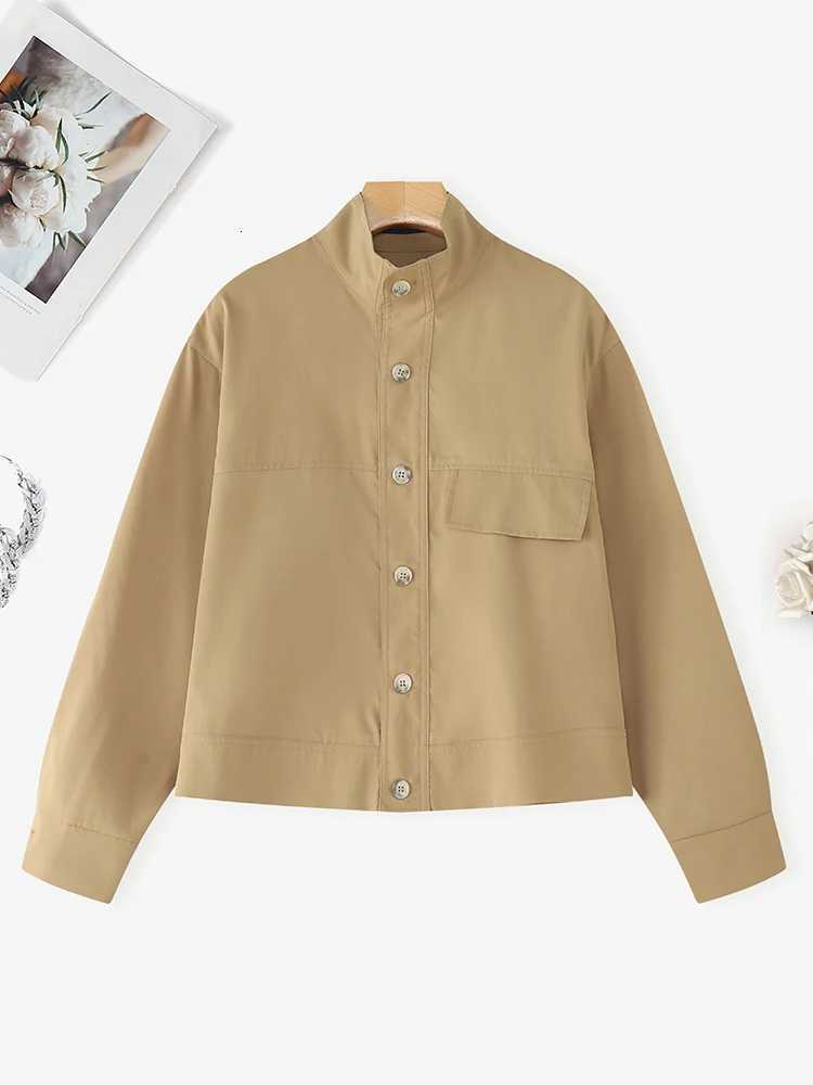 ZANZEA Fashion Coats Long Sleeve Autumn Jackets Women Stand Collar Solid Outerwear 2025 Winter Casual Cardigans Elegant CoatsT260328