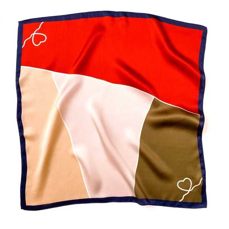 2026 plaid brand women scarf summer 100 silk scarves shawls lady wraps soft pashimina female Echarpe beach stole bandana Z260330