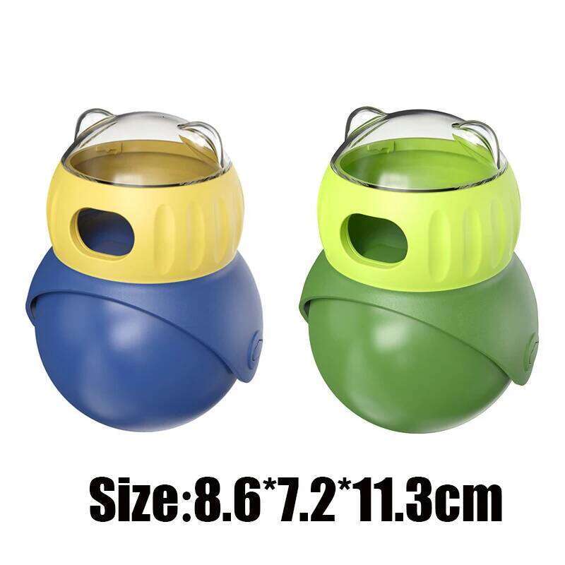 Cat Interactive Leaky Food Owl Tumbler Rolling Ball Toy Slowly Feeding Protects Stomach Pet Training Supplies