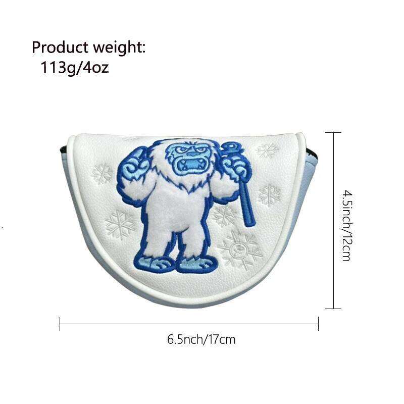New DF3 Embroidered Snowman Half Round Push Golf Double Ear Rod Set 26Y0330