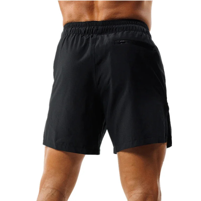Summer Casual Trend Men Shorts Quick-drying Sports Shorts Outdoor Running Zipper Pocket Breathable Double-layer Shorts Men 260327