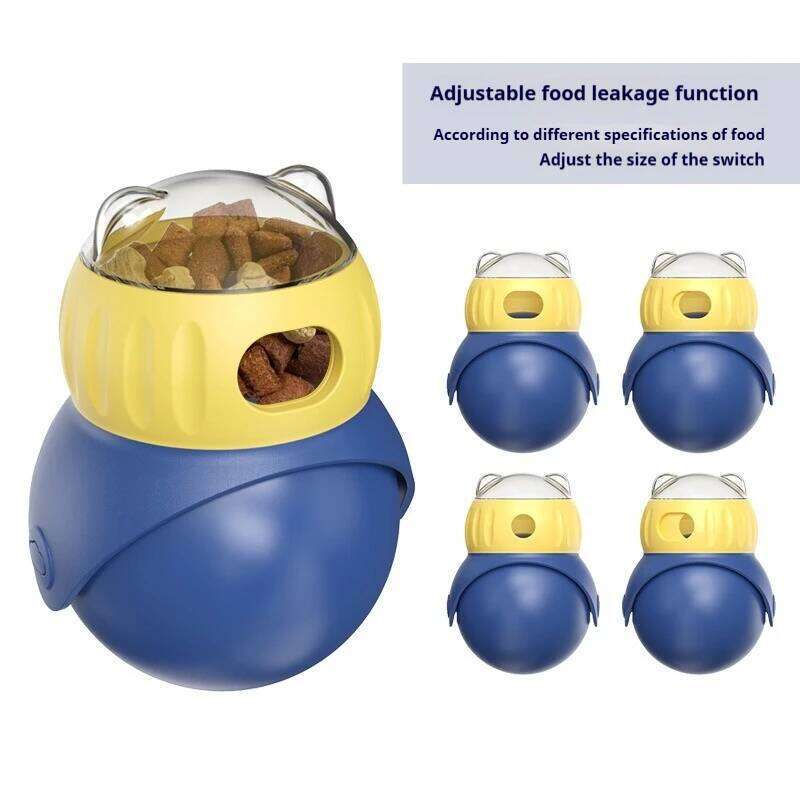 Cat Interactive Leaky Food Owl Tumbler Rolling Ball Toy Slowly Feeding Protects Stomach Pet Training Supplies