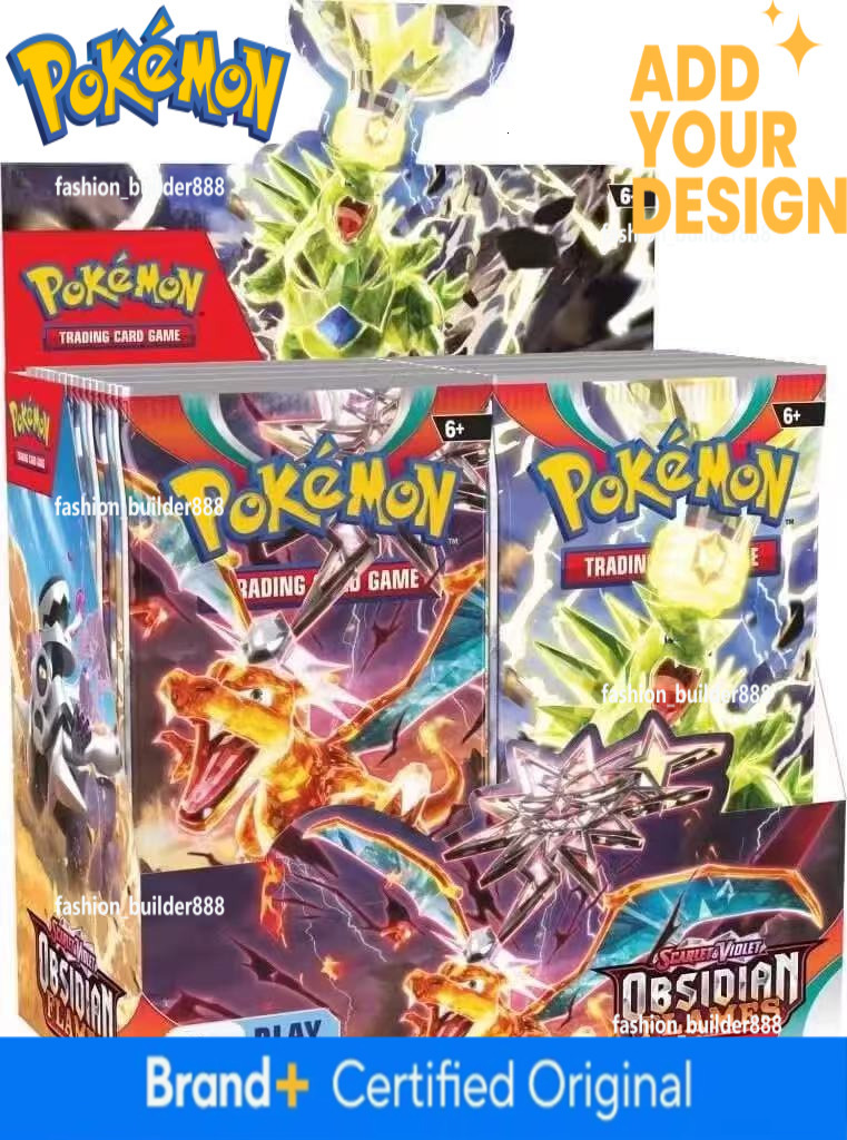 Pokemon Cards Obsidian Flames Pokemon Blind Box Pokemon Booster Box 360pc/1box